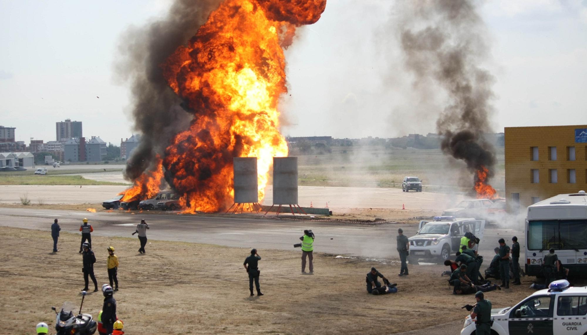 Simulacro atentado terrorista